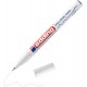 Nylon Tip Fine Line Paint marker pen - White (edding)